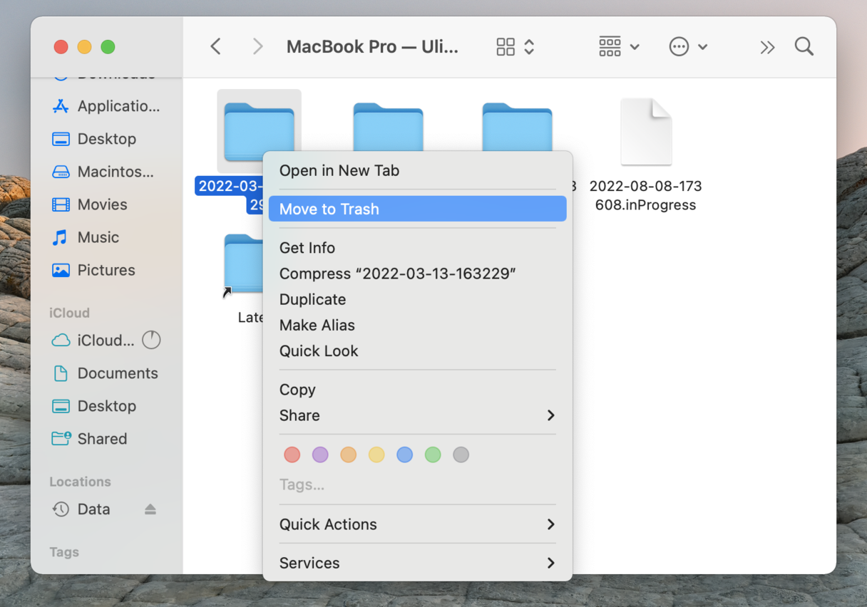 how to clear out other storage on mac