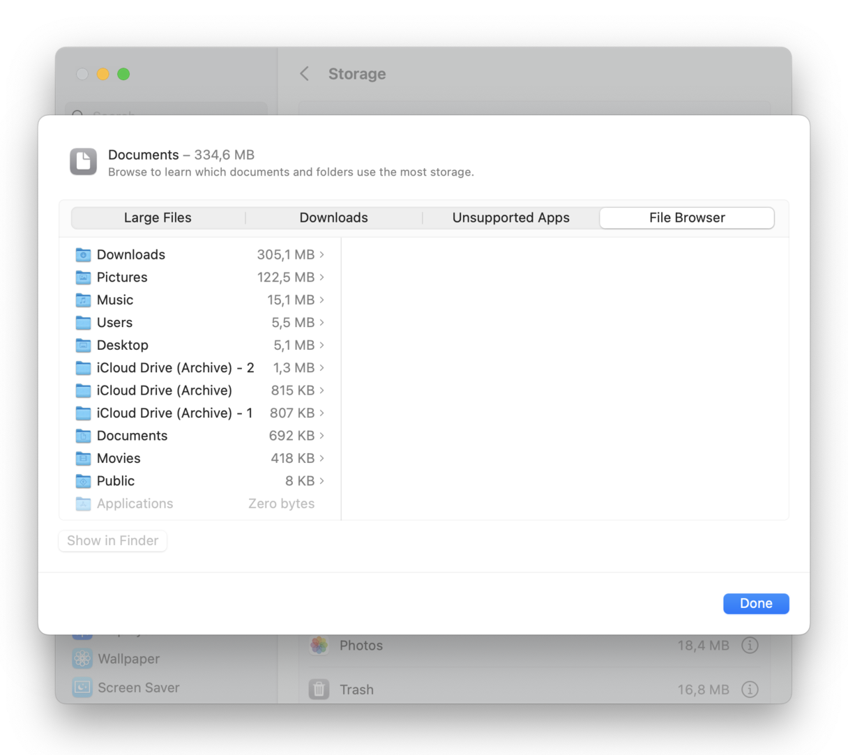 how to clear storage on macbook