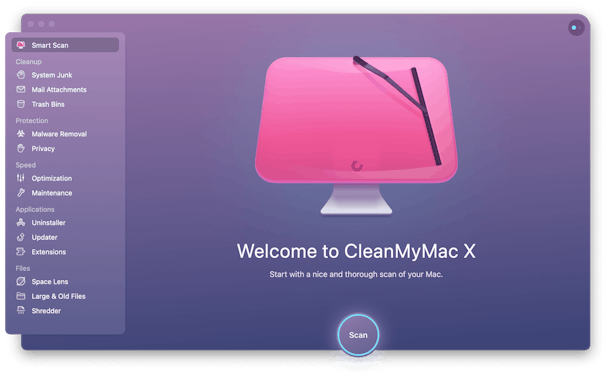 CleanMyMac X - Smart Scan