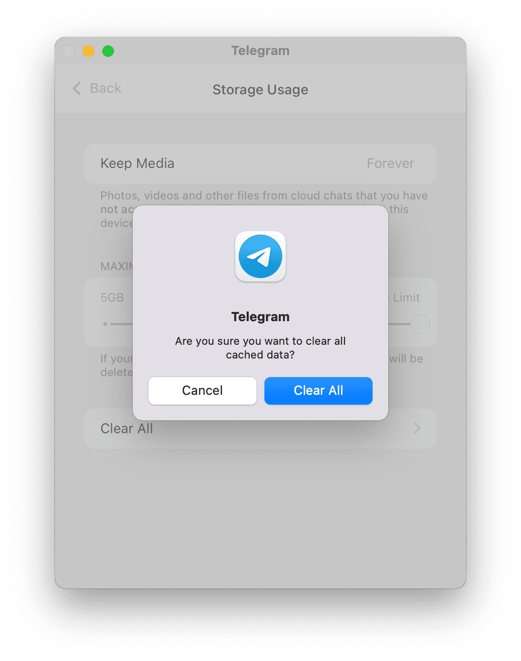 telegram for mac uninstall