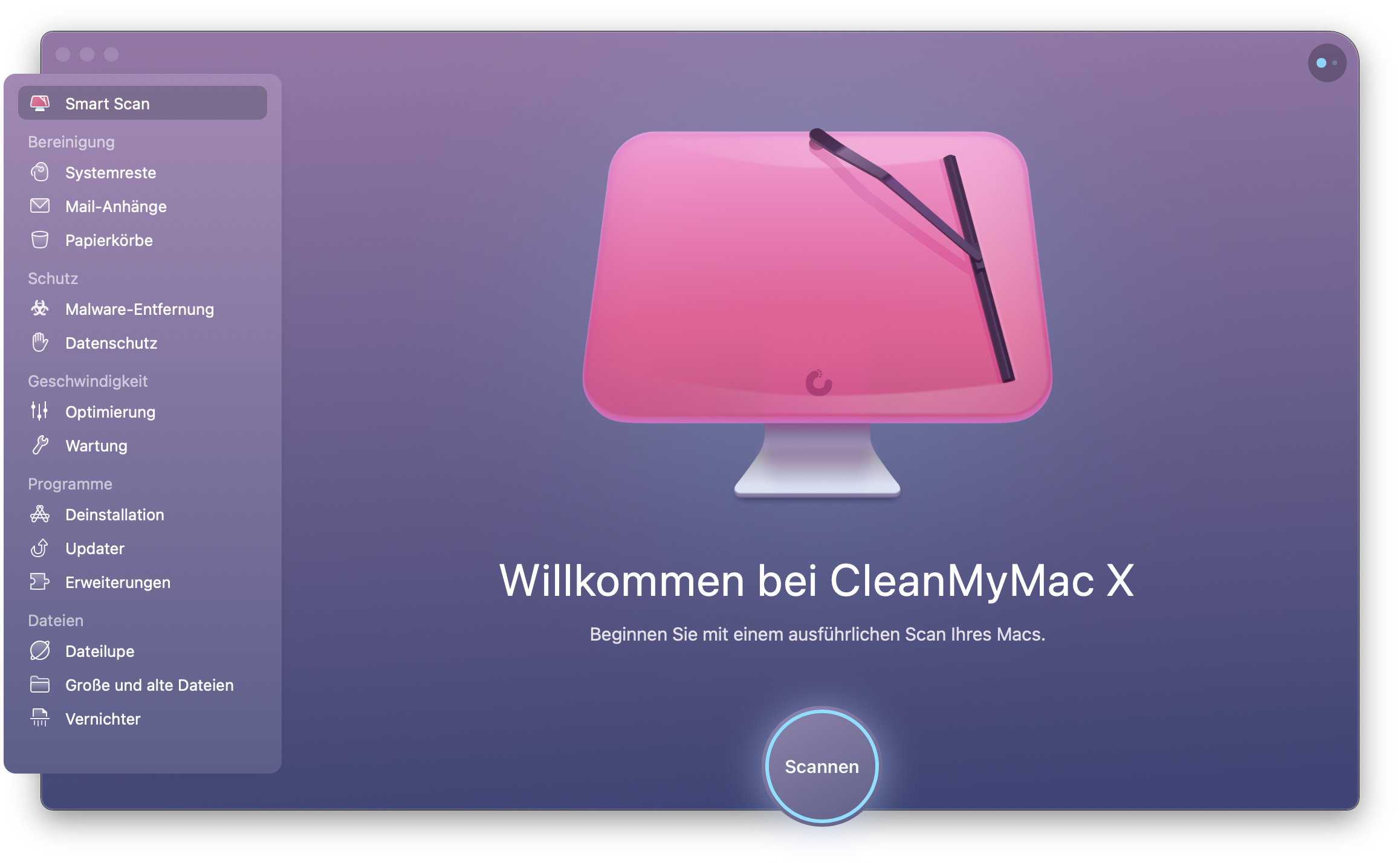 mac cleaner deinstallieren