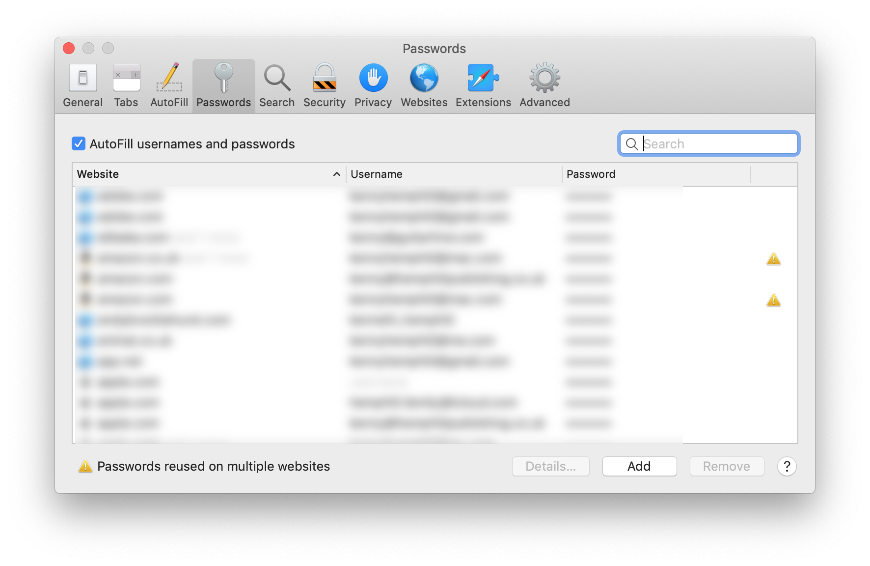 how to access keychain passwords from icloud