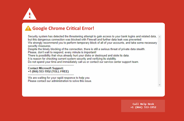 How to Detect Avoid Google Error Scam