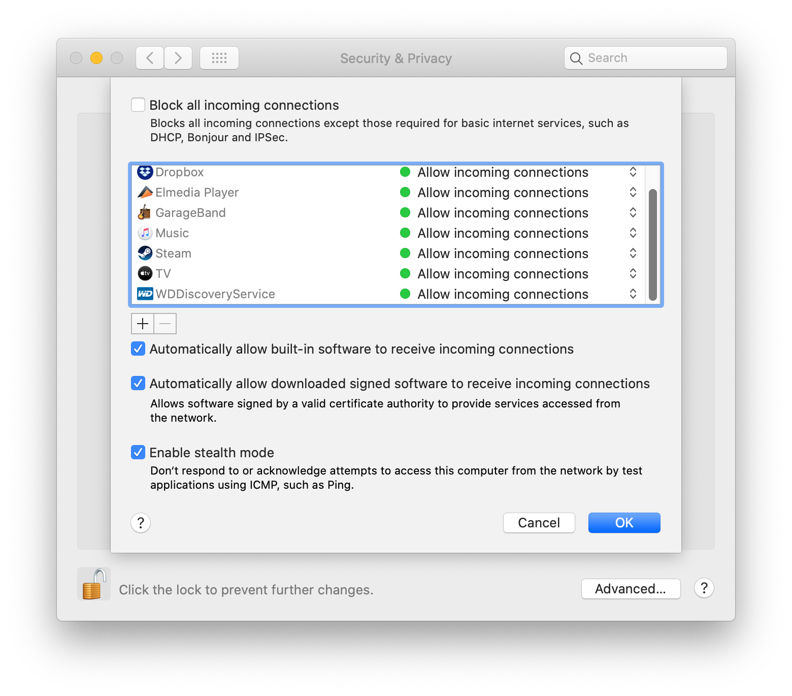 change mac security settings to download apps
