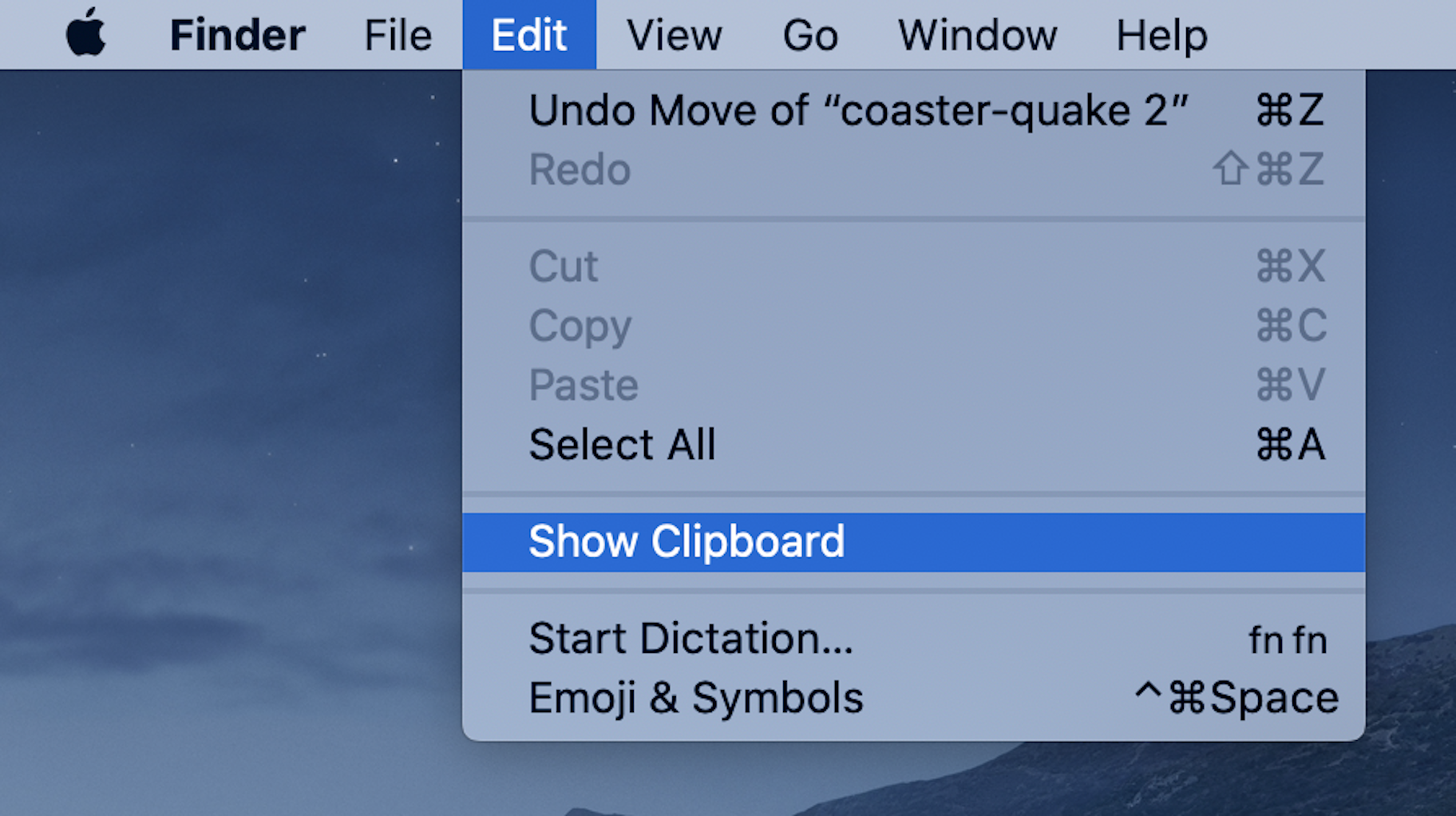 is there a clipboard history on mac