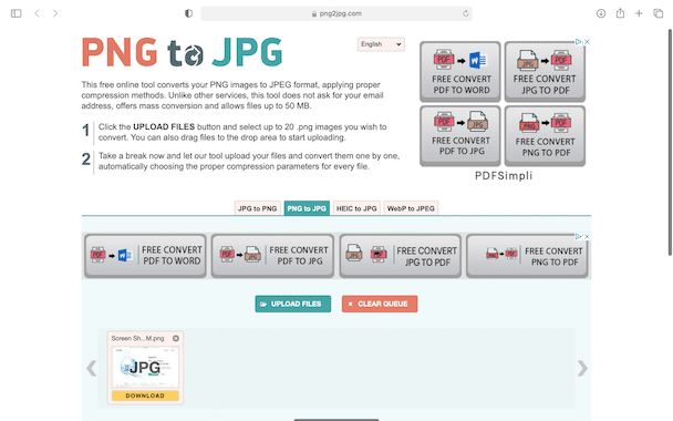 how to change png file to jpg