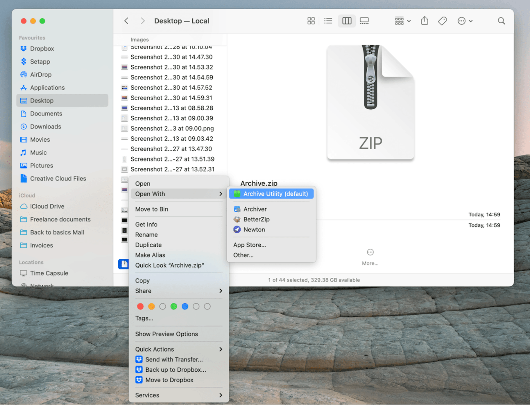 download unzip for mac